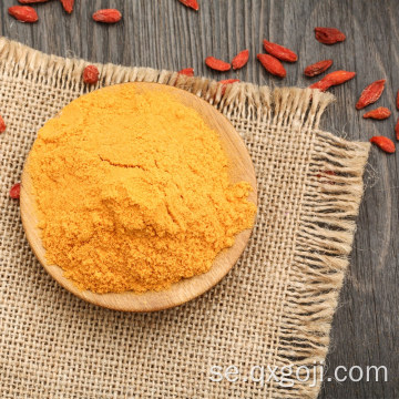 Certifierad Hot Sale Spraytorkande Goji Berry Powder